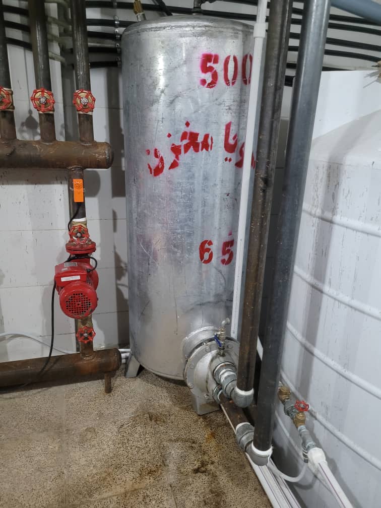 تاسیسات لوله کشی ساختمان به مدیریت آقای خسرو مولوی در نهاوند